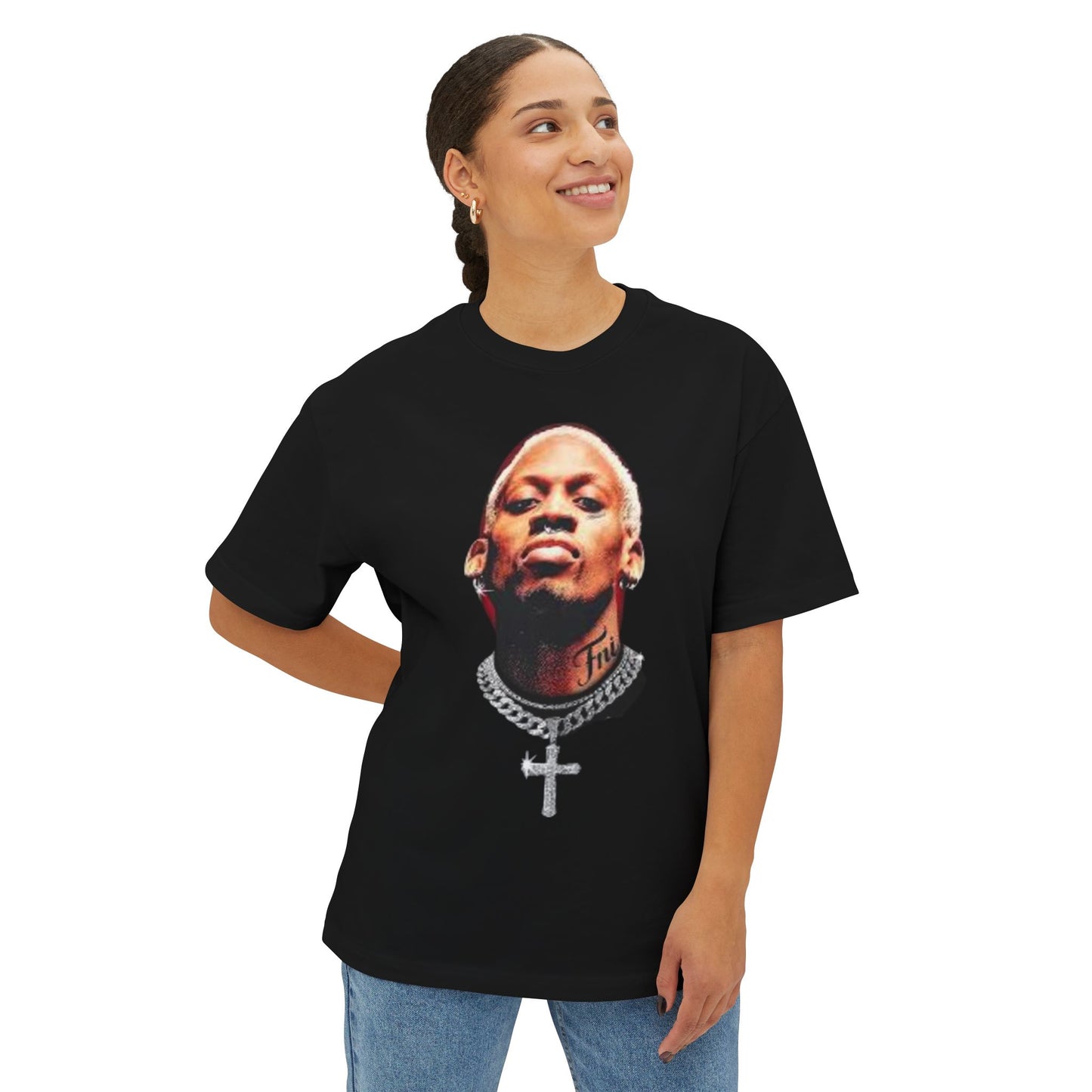 Dennis Rodman Oversized Boxy Tee