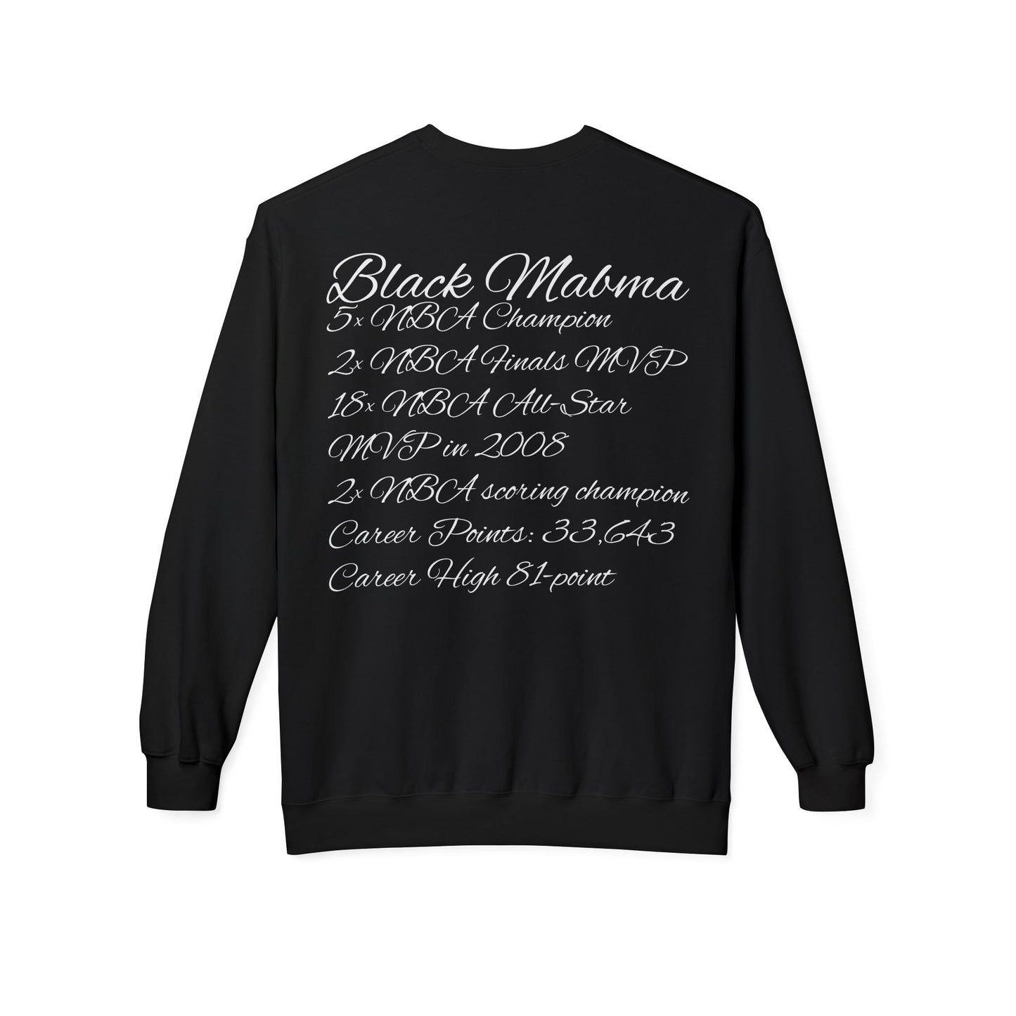 Kobe Bryant Tribute Crewneck Sweatshirt