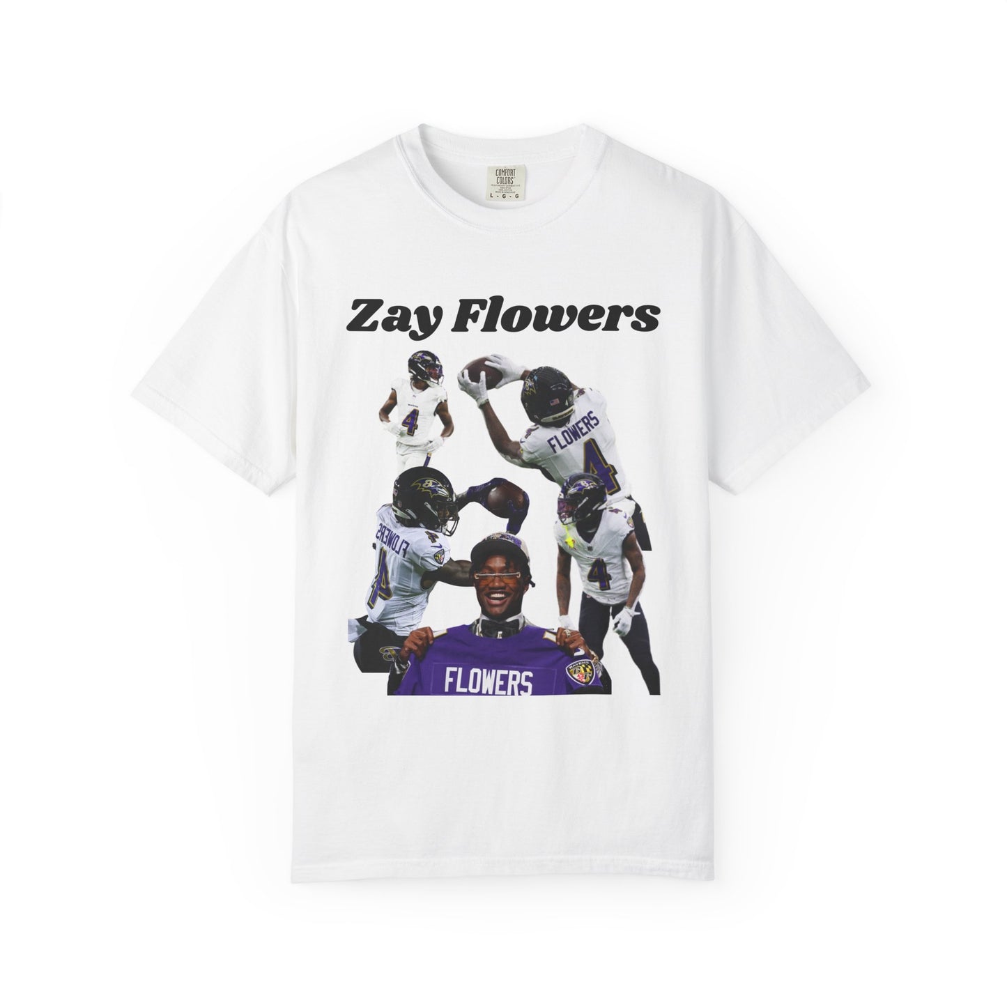 Zay Flowers Garment-Dyed T-Shirt