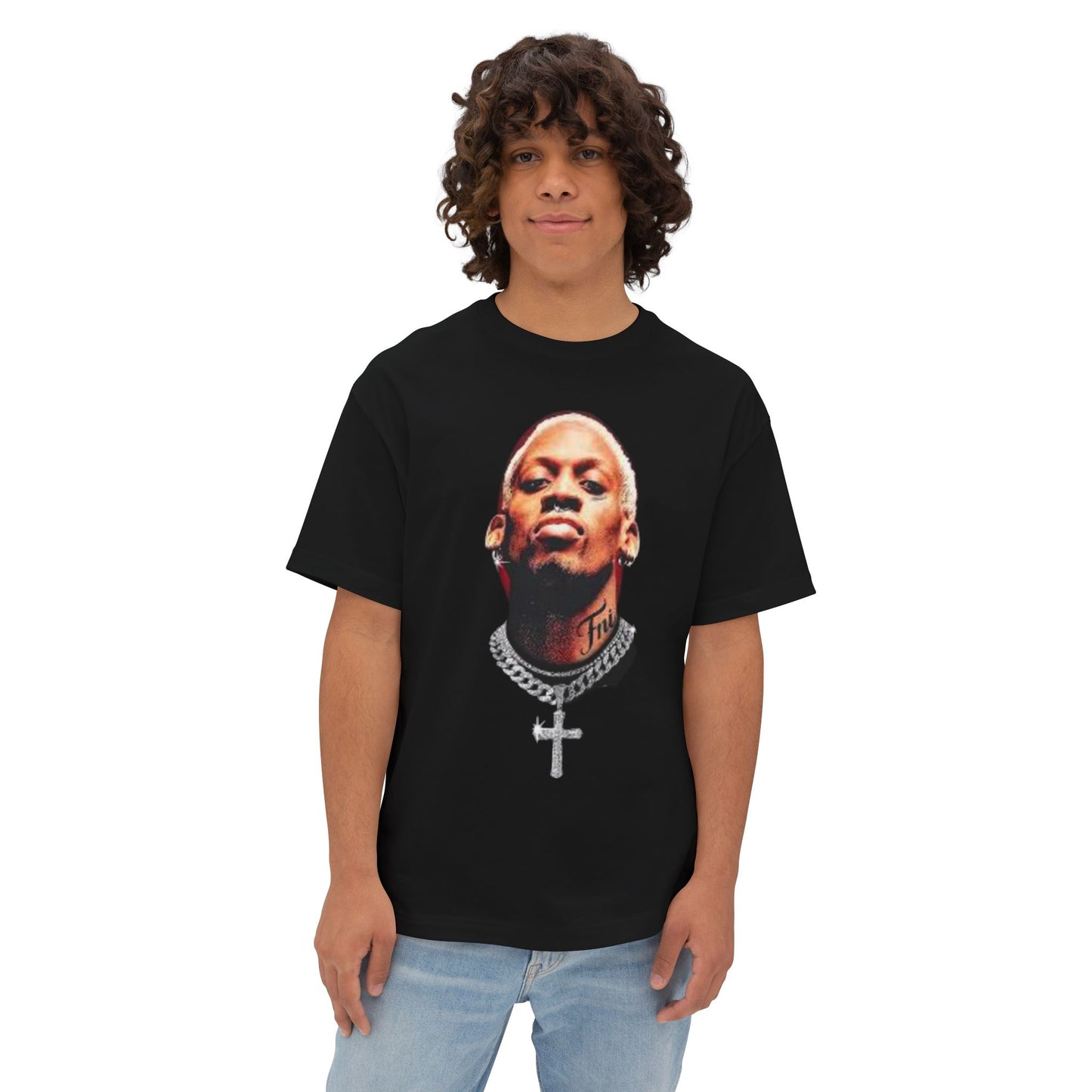 Dennis Rodman Oversized Boxy Tee
