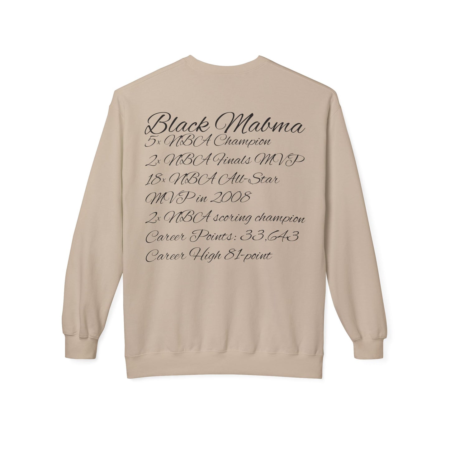 Kobe Bryant Tribute Crewneck Sweatshirt