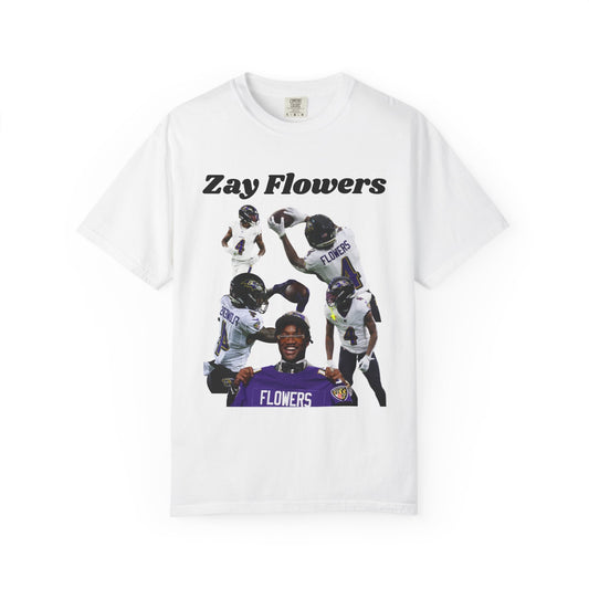 Zay Flowers Garment-Dyed T-Shirt